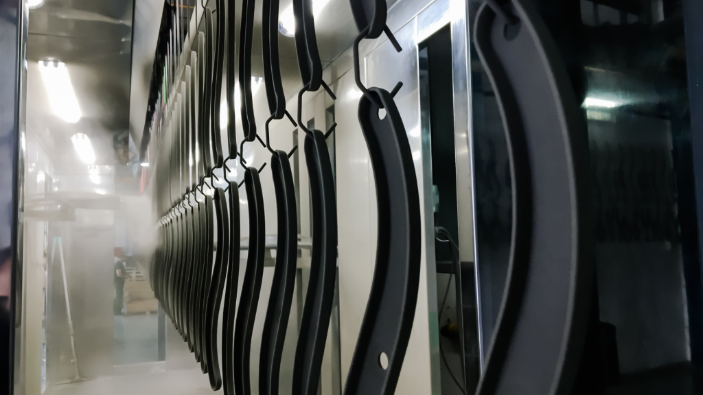 Powder coating - Pure water production