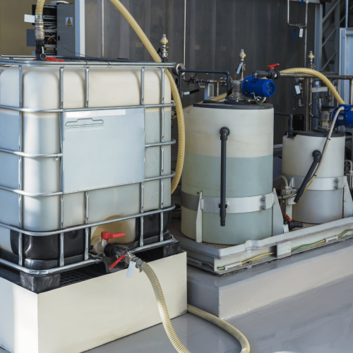 Chemical dosing unit